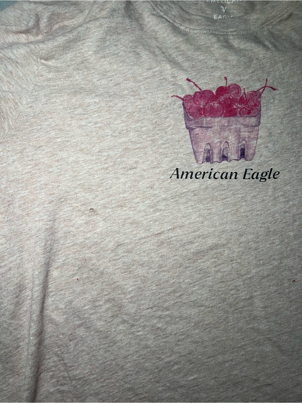 American Eagle Outfitters Cherry Graphic Tee - Picture 5 of 6